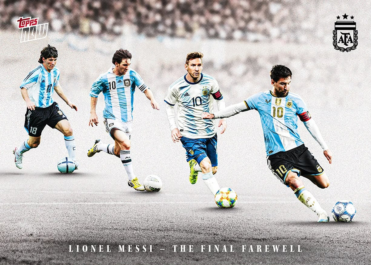 Project Mozi Breaks – Group Order #254 Lionel Messi - 2026 Argentina Topps NOW®️ - Final Farewell Pack
