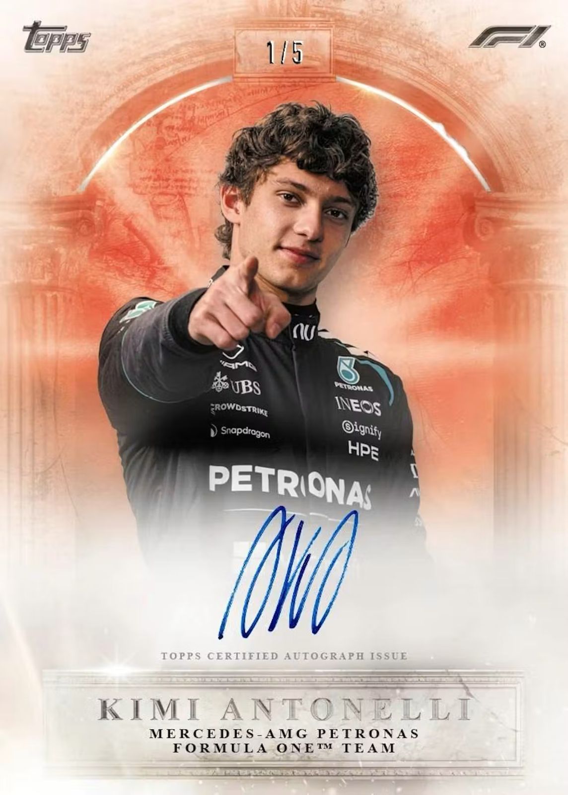 Project Mozi Breaks – Break #778 1.0 PYD: Topps F1® Eccellenza 2026 5 Box Break
