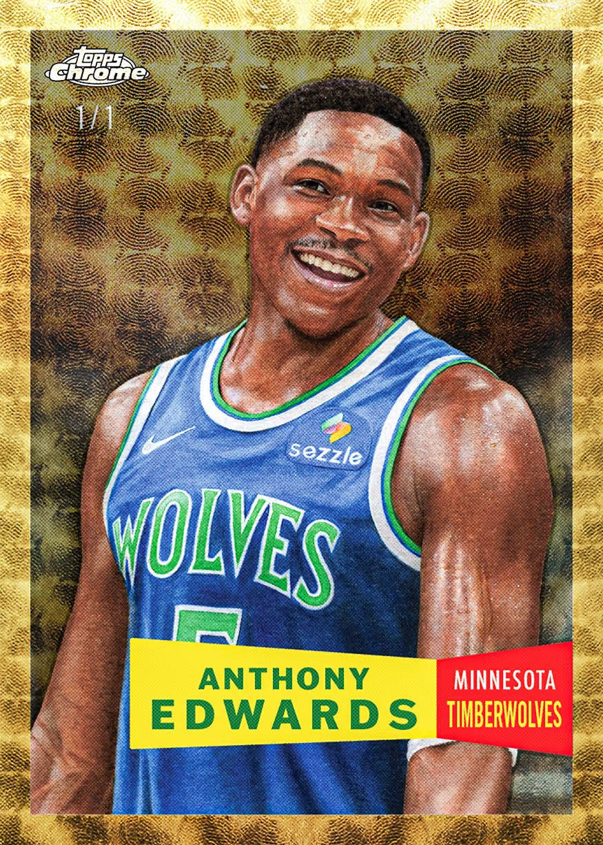 Project Mozi Breaks – Group Order #261  Anthony Edwards - 2026-27 NBA Living Set® - Card 34