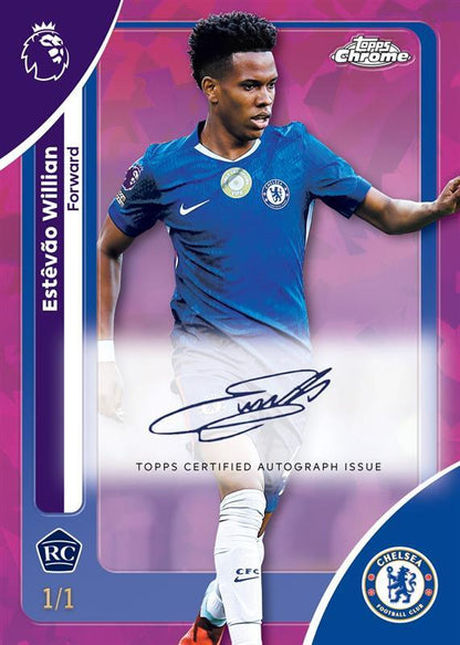 Project Mozi Breaks – Break #763 1.0 PYTP: 2026 Topps® Chrome Premier League - Sapphire Edition 2 Box Break from Sealed Case