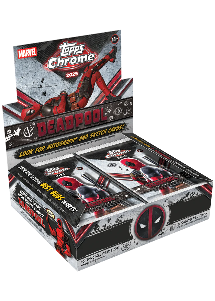 Project Mozi Breaks – Private Break -2025 Topps Chrome® Deadpool - Hobby Box