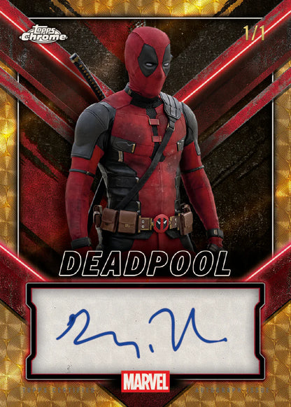 Project Mozi Breaks – Private Break -2025 Topps Chrome® Deadpool - Hobby Box