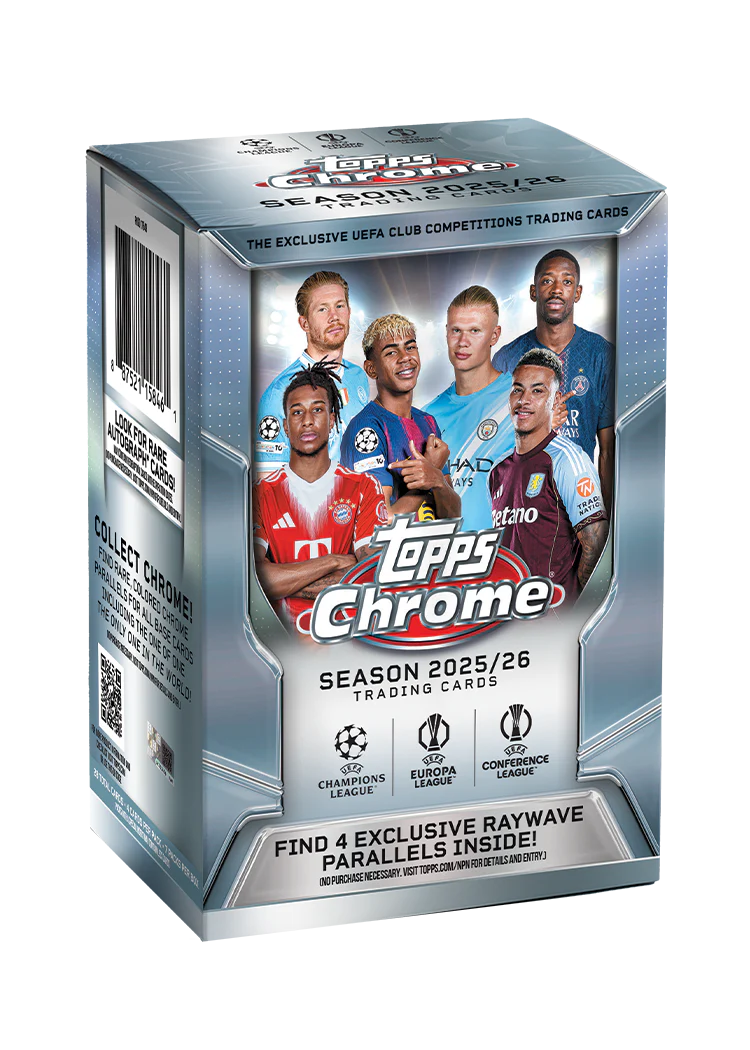 Project Mozi Breaks – Private Break - 2025-26 Topps Chrome®️ UEFA Club Competitions Value Box (1 Box)