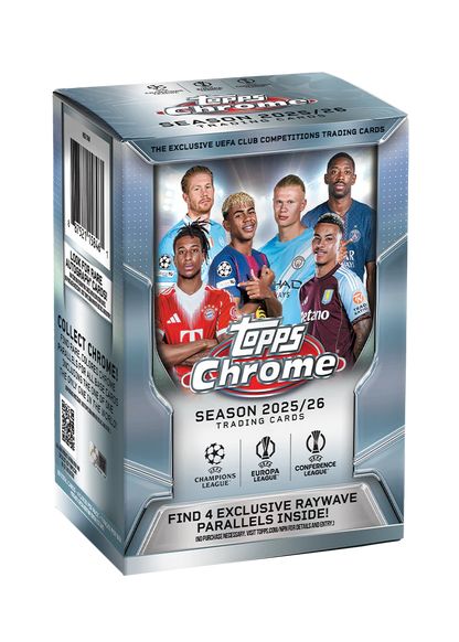 Project Mozi Breaks – Private Break - 2025-26 Topps Chrome®️ UEFA Club Competitions Value Box (1 Box)