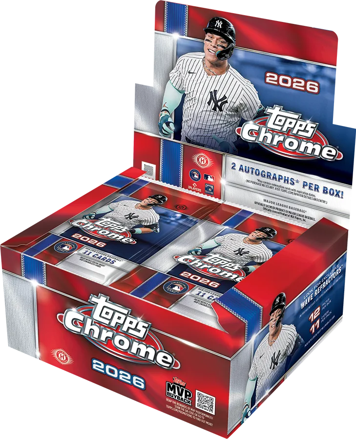 Project Mozi Breaks – Break #677 1.0 PYT: 2026 Topps Chrome Baseball Jumbo Box Sealed Case Break (8 boxes)