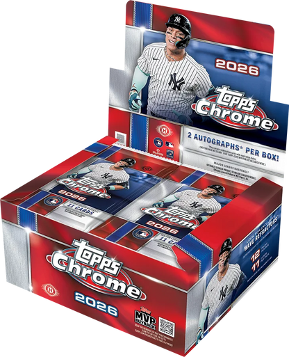 Project Mozi Breaks – Break #677 1.0 PYT: 2026 Topps Chrome Baseball Jumbo Box Sealed Case Break (8 boxes)
