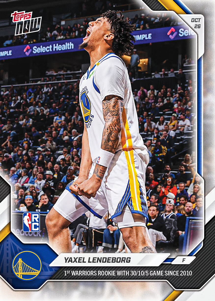 Yaxel Lendeborg - 2026-27 NBA Topps NOW - Card 35 base card