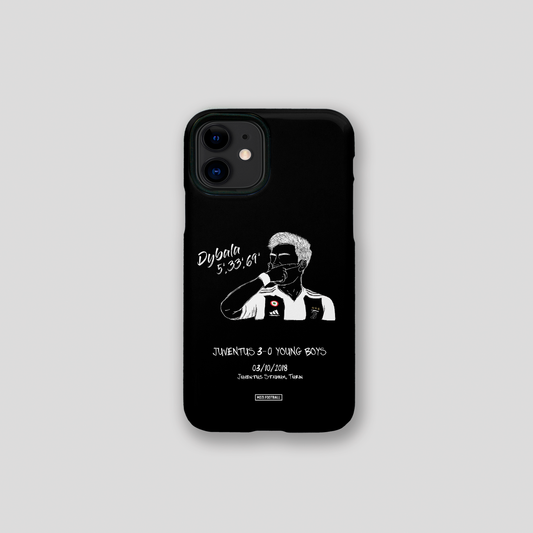 Paulo Dybala Mask Hand Sketched Case