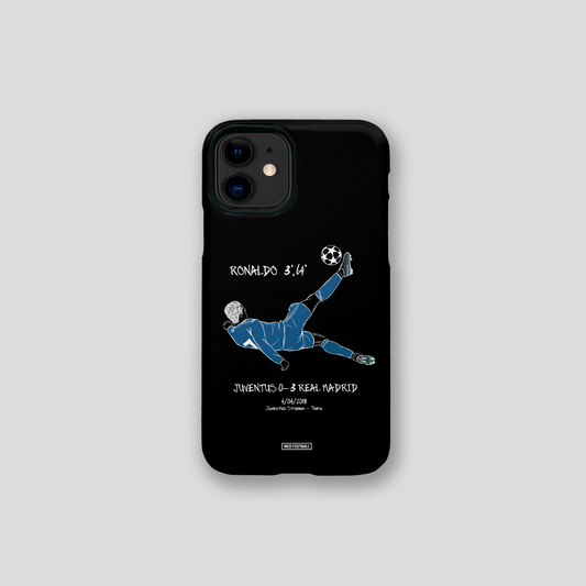Cristiano Ronaldo Overhead Kick Hand Sketched Phone Case