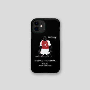 Thierry Henry Iconic Celebration Hand Sketched Phone Case